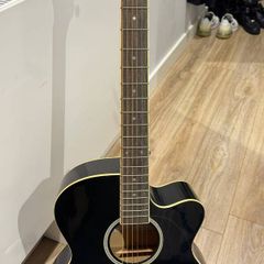 Tiger Black Guitar