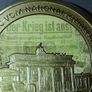 WW2 Germany Gold plated proof XXL coin medal 110 grams Image 2