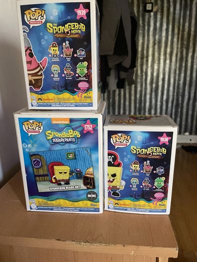 SpongeBob pop heads