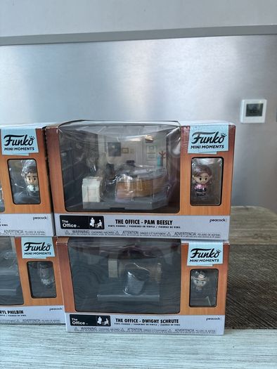 funko mini moments the office Pam Jim Darryl and Dwight