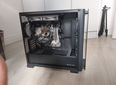 B550m-a Motherboard + Nzxt Kraken X53 Aio + Rm850e Psu + Asus A23 Plus Case Bundle