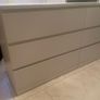 MALM Chest of 6 drawers, white, 160x78 cm WHITE Image 3
