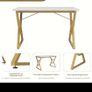 Table/ Dining table/ Dining Table Marble effect (New in box) Image 3