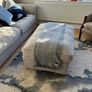 3 seater sofa and foot rest for sale Image 3