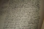 Diary of Christopher Columbus Facsimile Manuscript in 15th Century CastillianSpanish.