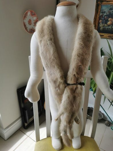 A Pair of Mink Fur Stoles in good condition
