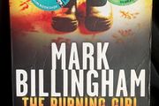 Mark Billingham - The Burning Girl - Signed Paperback