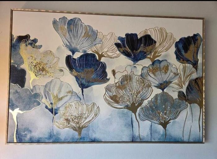canvas picture and matching cushions