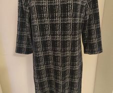 Black jersey dress size UK14 EU42 Postage included
