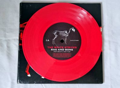 The White Stripes , Rag And Bone ,Limited Edition 7" Red Vinyl
