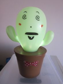 Novelty Cactus Press Sleep Light