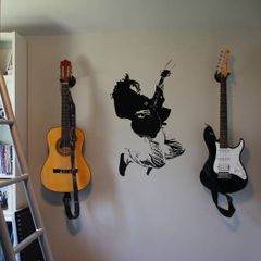 guatar guy decal