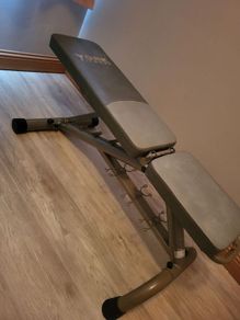 York Fitness workout bench