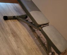 York Fitness workout bench