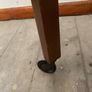 Vintage Two Tier table on castors - Height 67cm mm Length and depth 50cm Height Image 2