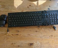 Keyboard and mouse