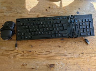 Keyboard and mouse