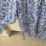 H&M blue blouse uk 8-12 Image 5