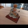 Original Italian Giuseppe Armani Capodimonte Figurine Two Children with Wheelbarrow Image 3