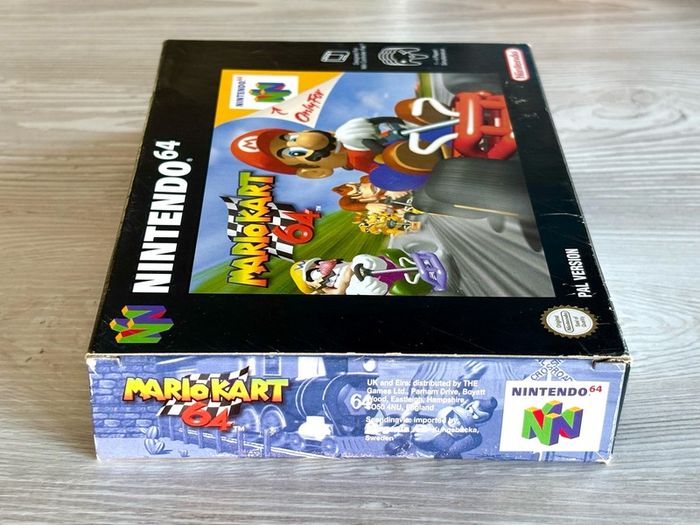 N64 Mario Kart 64 Boxed and Minty