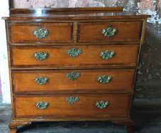 Antique Art & Crafts Chest of Drawers