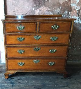 Antique Art & Crafts Chest of Drawers
