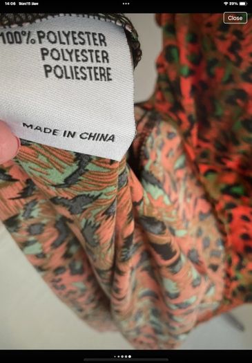 dress Bnwt wrap effect midi dress JS Millennium dress khaki & orange animal print