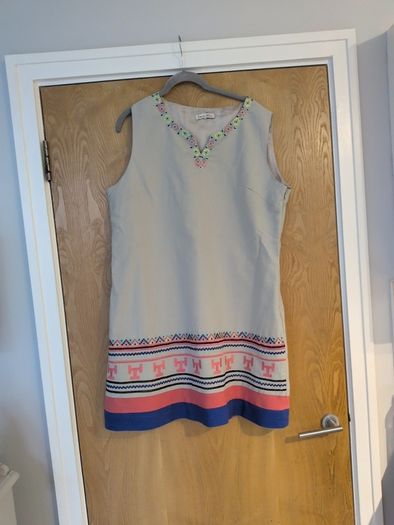 Sweet Miss Tunic Style Fully Lined Dress.  S.16