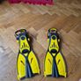 Fins kids snorkelling  swimming, diving children, water flippers Image 2