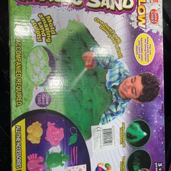 Glow magic sand