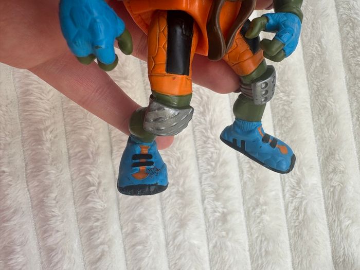 2003 TMNT Scootin Leonardo Teenage Mutant Ninja Turtles TMNT approx. 12 cm. Used Please see photos