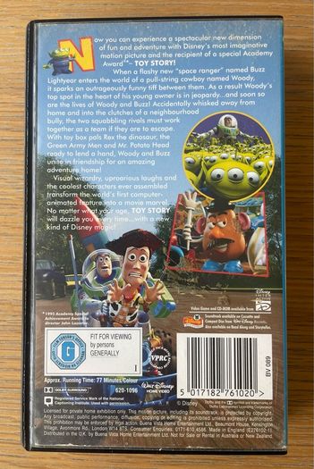 Toy Story VHS.