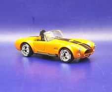 Matchbox Super Chase 1967 Shelby Cobra 427 with custom wheels, mint.