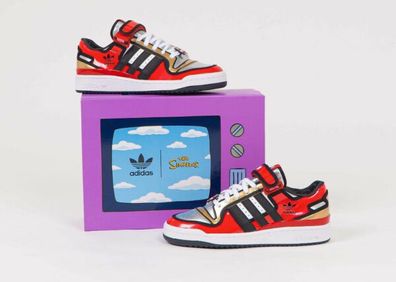 adidas X The Simpsons Forum 84 Low Duffman Duff Beer UK 11 Deadstock