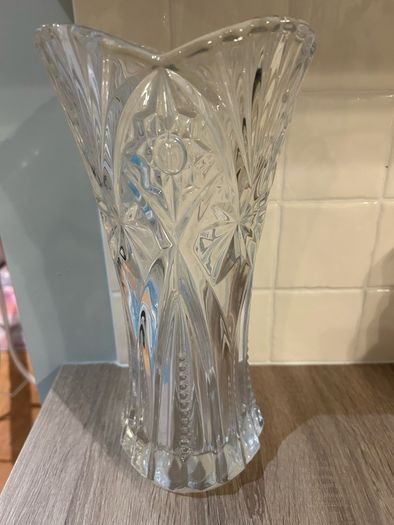 Cut Crystal Vase