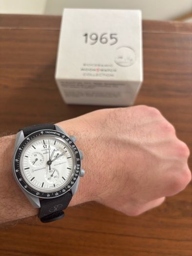 Omega X Swatch Moonswatch 1965