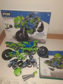 KNEX Mega Motorcycle Construction Set (456 Pieces)