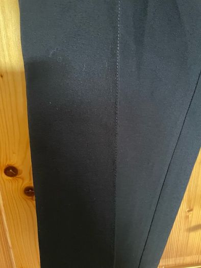 M&S black trousers short plus size