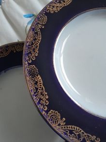 PLATES - Two -  Russian - 22k