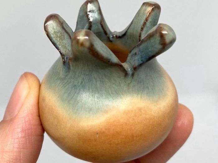 Ceramic Condiment Set with Elephants