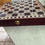 Egyptian Pharaoh Chess Set - Luxurious Chess board mother of pearl inlay Egyptian handmade and Metal Pieces Image 9