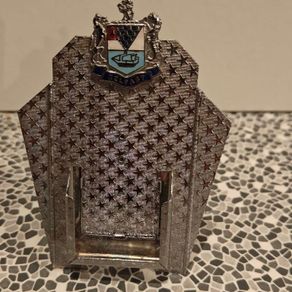 Vintage metal Northern Ireland  Belfast City Enamel Crested standing souvenir