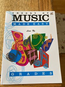 New and unused Theory of Music Made Easy Grade 3 by Lina Ng