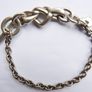 Pandora Sterling Silver 925 Knotted Hearts T-Bar Bracelet  Sterling Silver length 7" - 15,2g Image 2
