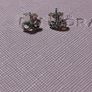 Pandora Sparkling Infinity Stud Earrings-brand new Image 2