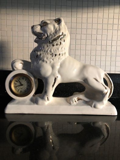 Vintage German deco clock