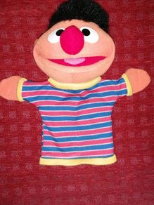 2004 Sesame Street Ernie Hand Puppet