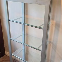 Glass Shelves Unit