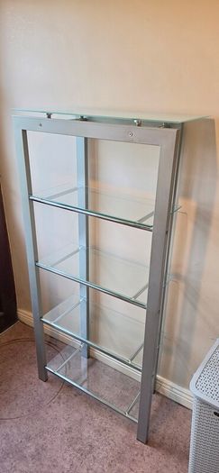 Glass Shelves Unit