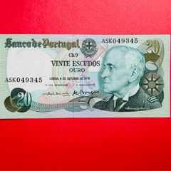 Portugal.  20  Escudos  1978  Pick 176  ( uncirculated )